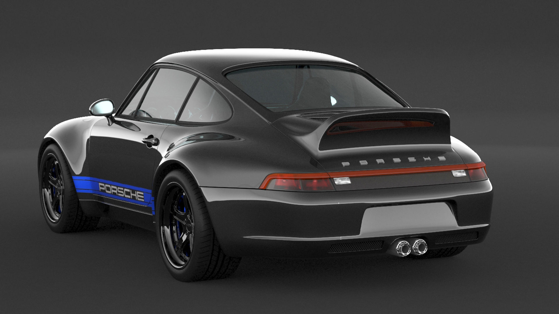 Porsche 993 Gunther Werks 400R 3D model_3