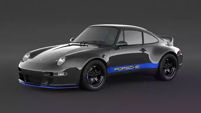 Porsche 993 Gunther Werks 400R 3D model