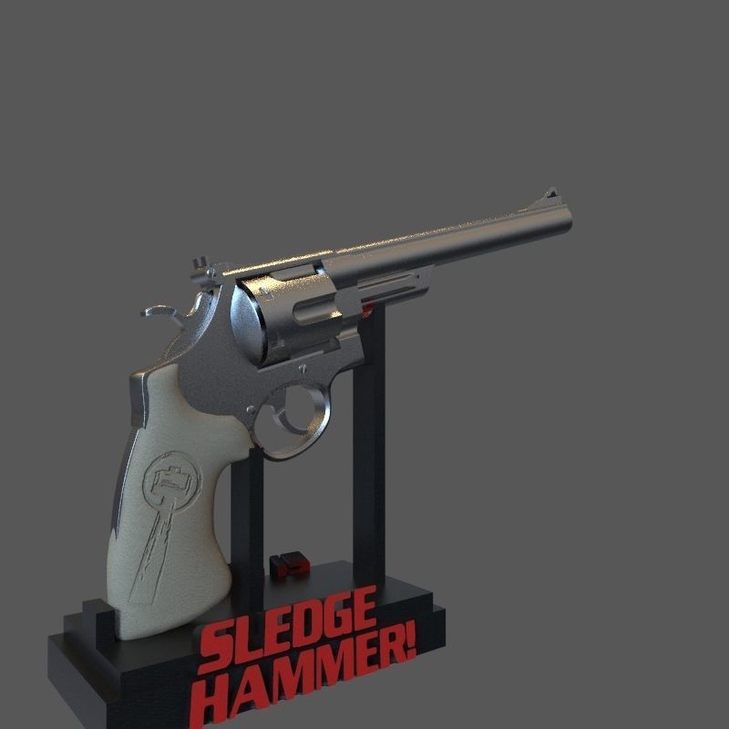 Sledge Hammer 3D print model_20