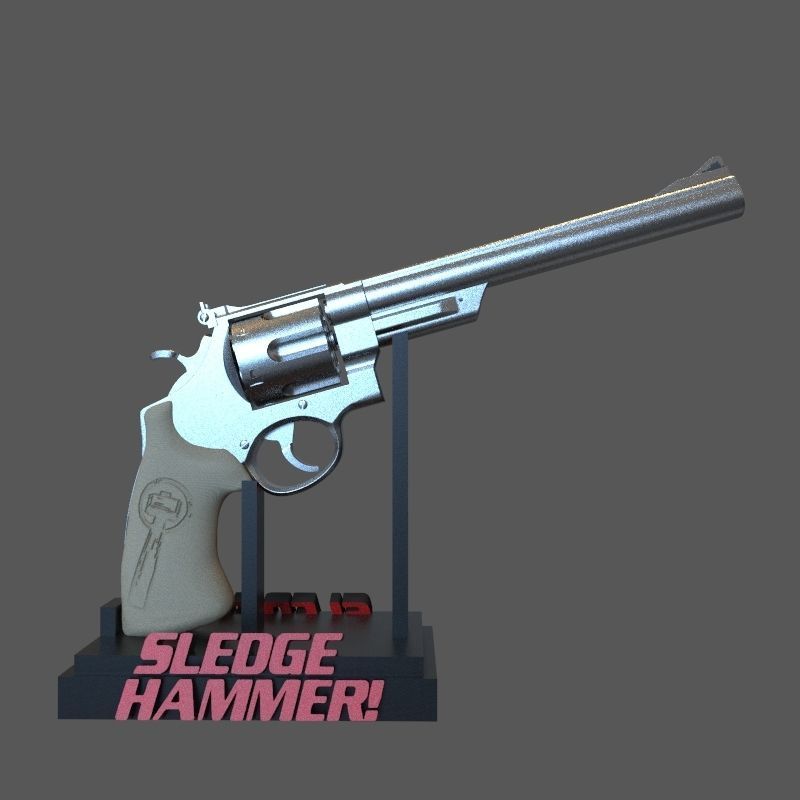 Sledge Hammer 3D print model_44