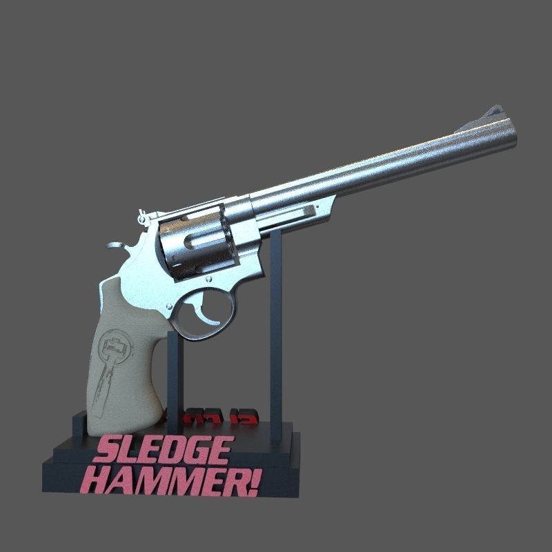 Sledge Hammer 3D print model_42