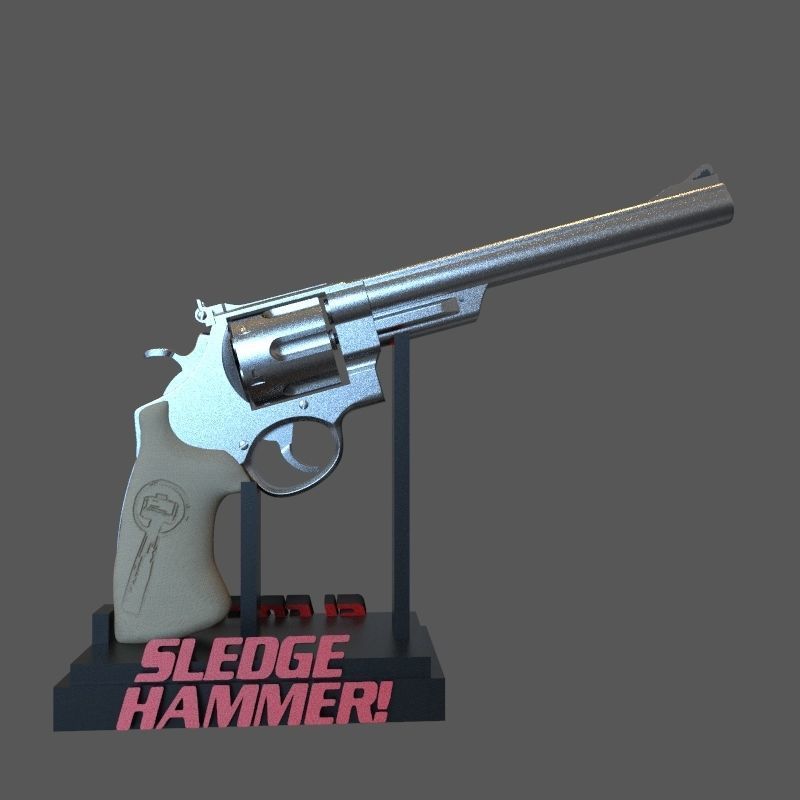 Sledge Hammer 3D print model_41
