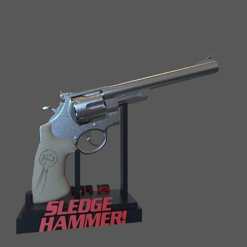 Sledge Hammer 3D print model_56
