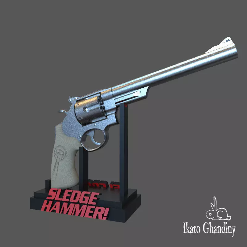Sledge Hammer 3D print model_0