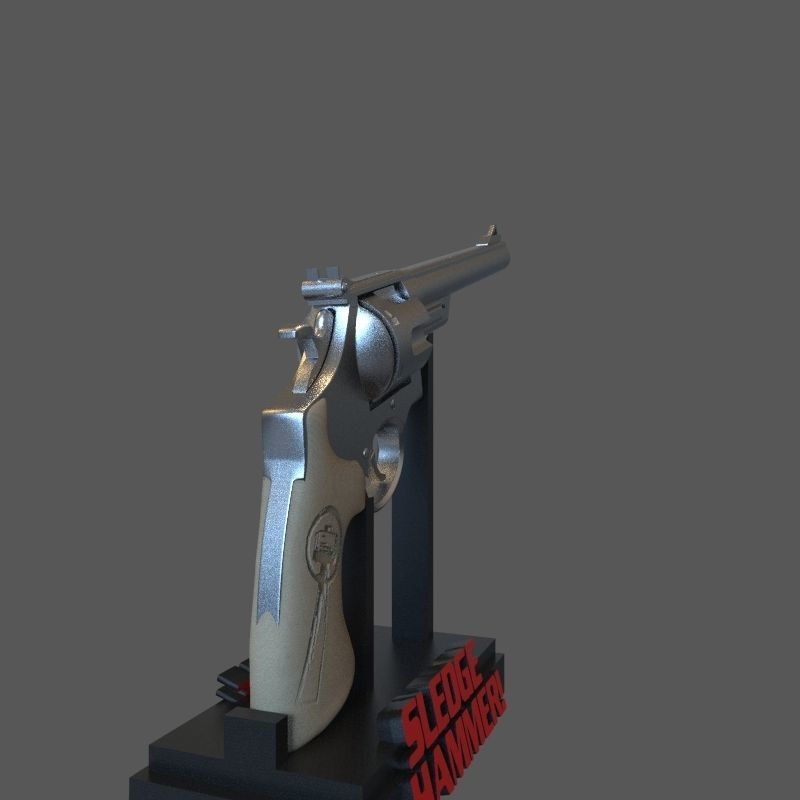 Sledge Hammer 3D print model_11