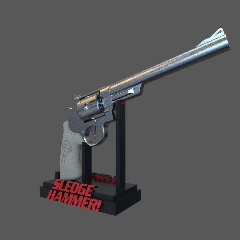 Sledge Hammer 3D print model_45