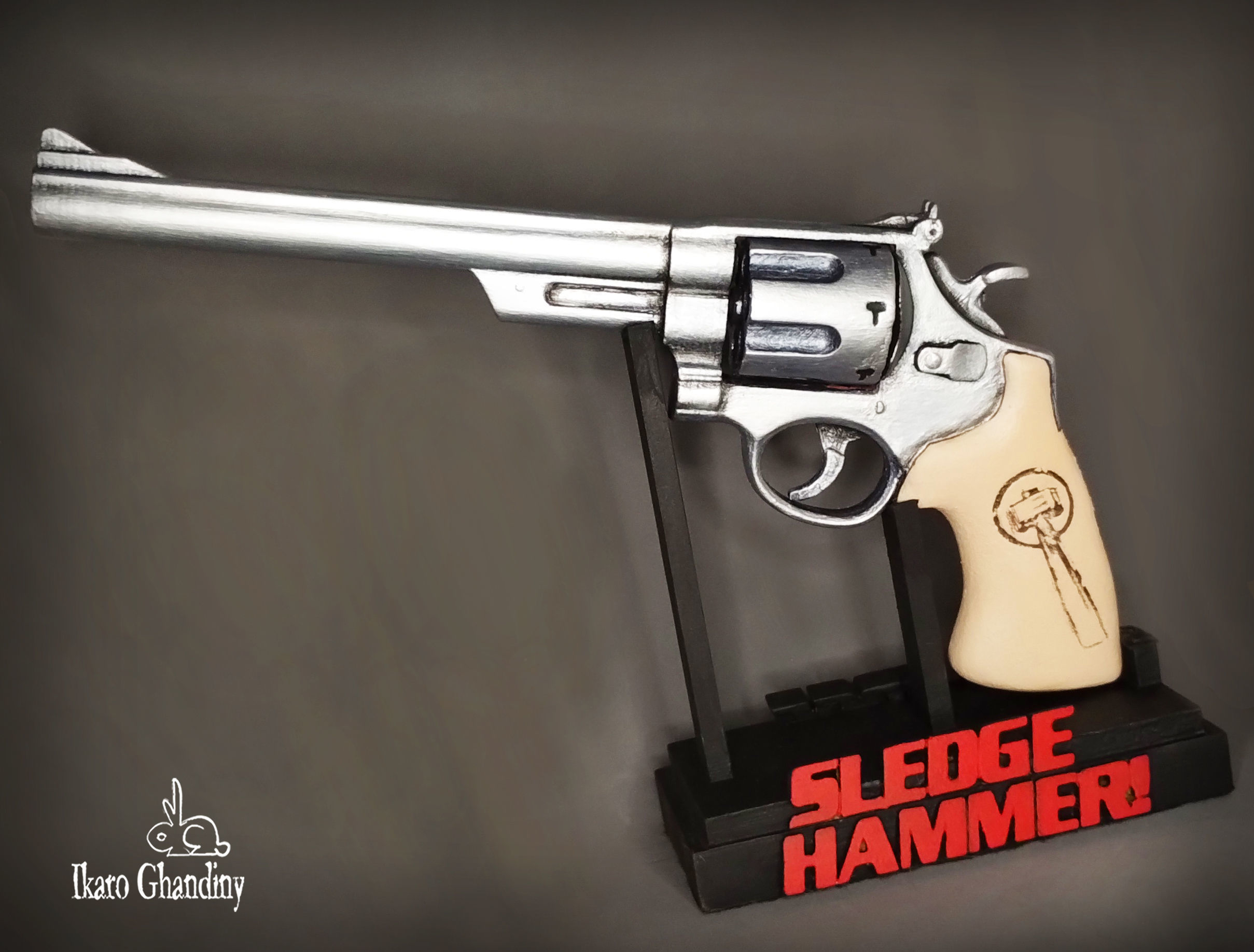 Sledge Hammer 3D print model_3