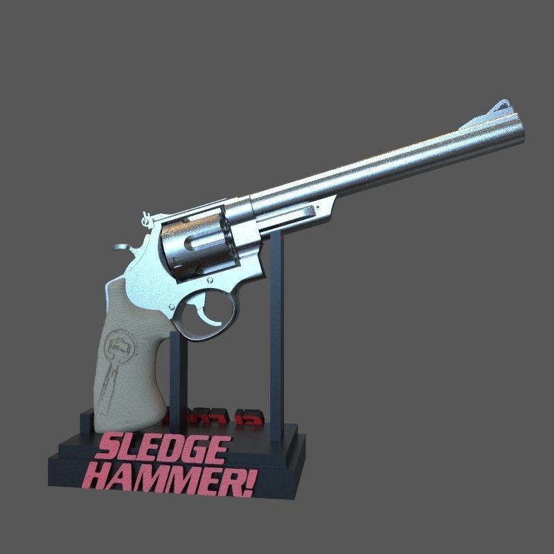 Sledge Hammer 3D print model_36