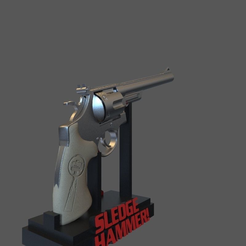 Sledge Hammer 3D print model_14