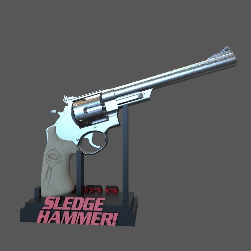 Sledge Hammer 3D print model_32