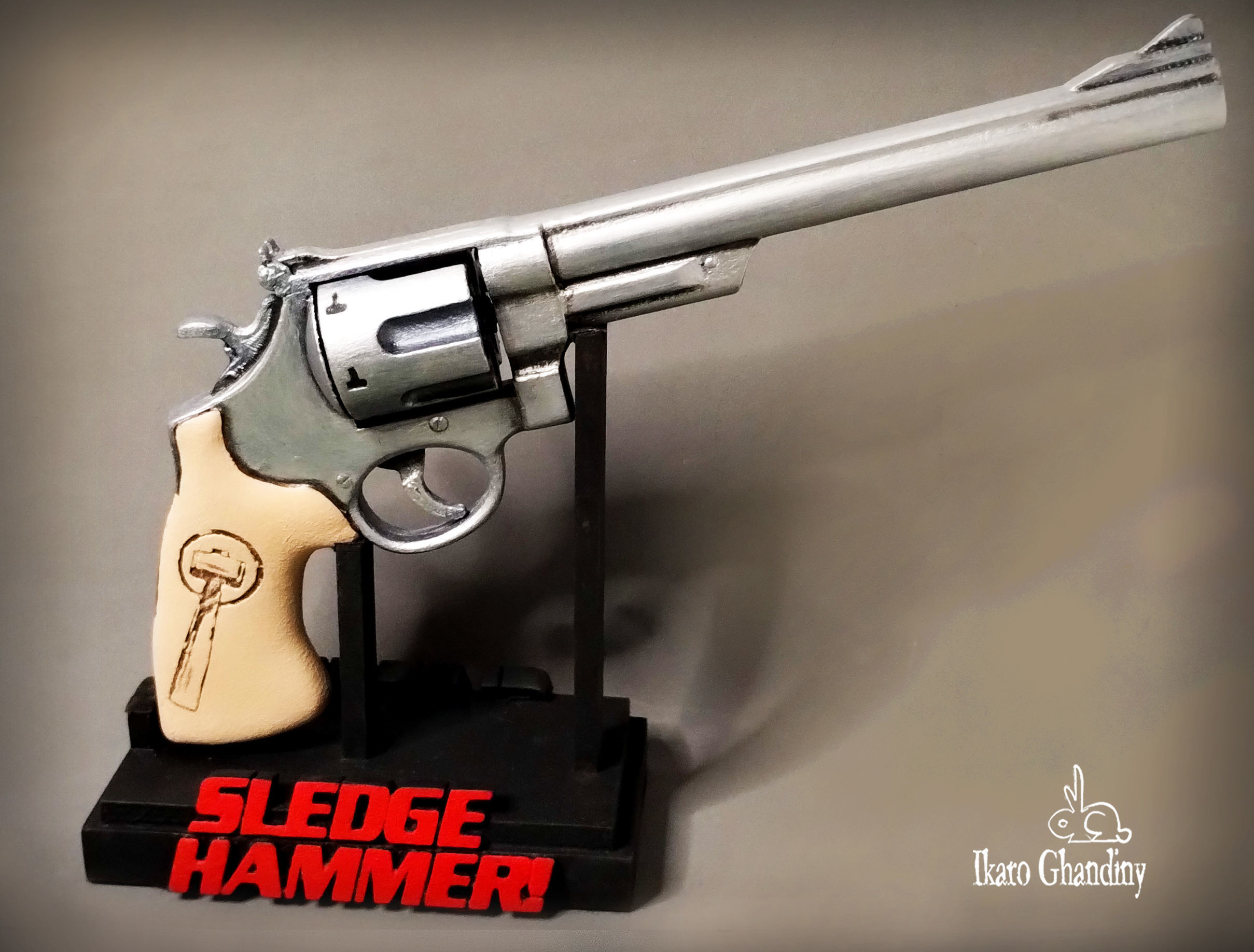 Sledge Hammer 3D print model_2