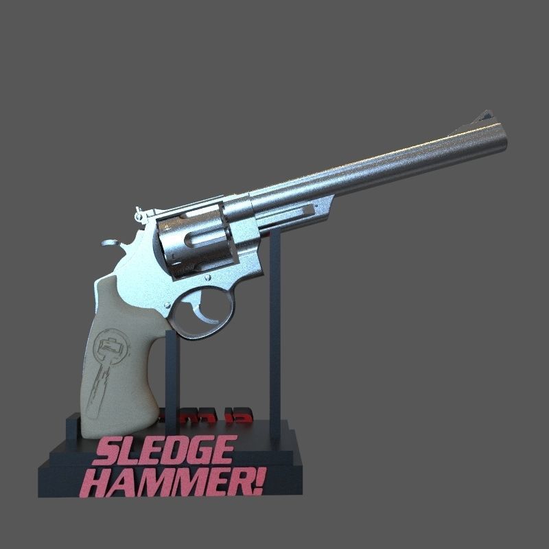 Sledge Hammer 3D print model_40