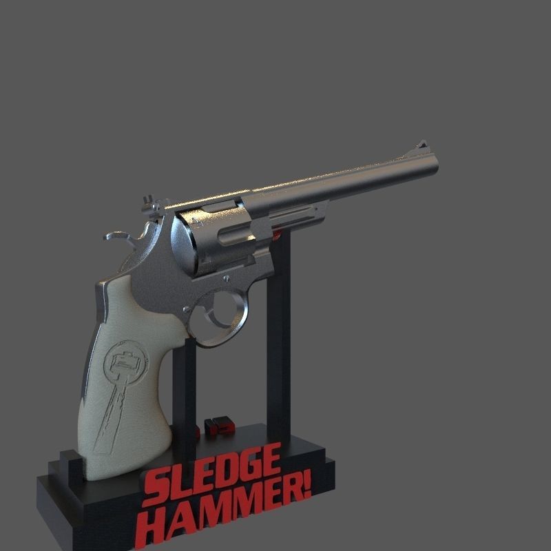 Sledge Hammer 3D print model_15