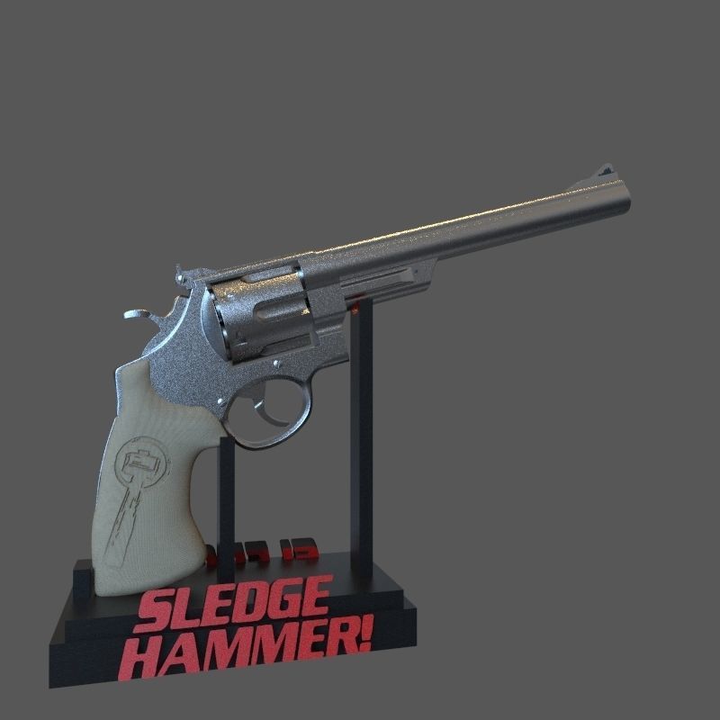 Sledge Hammer 3D print model_47