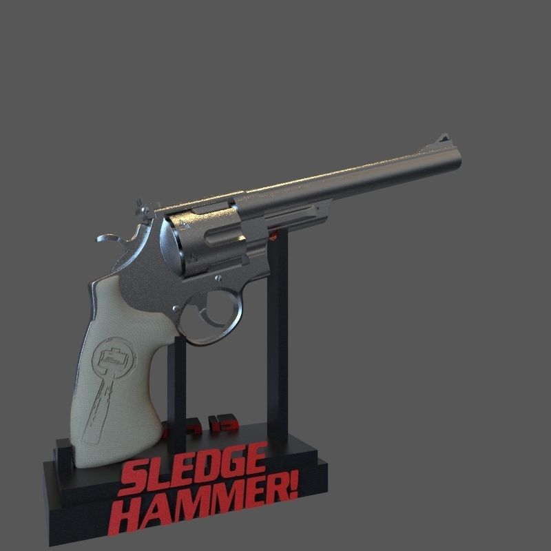 Sledge Hammer 3D print model_21
