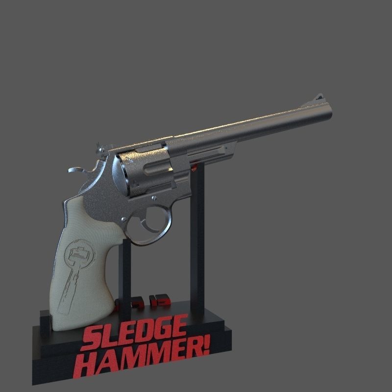 Sledge Hammer 3D print model_29