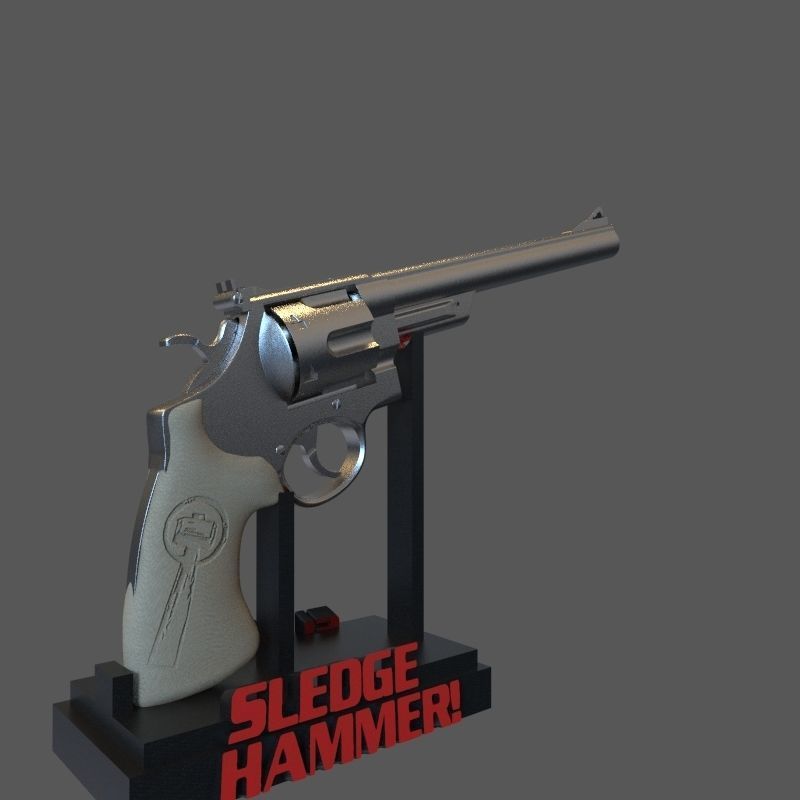 Sledge Hammer 3D print model_22