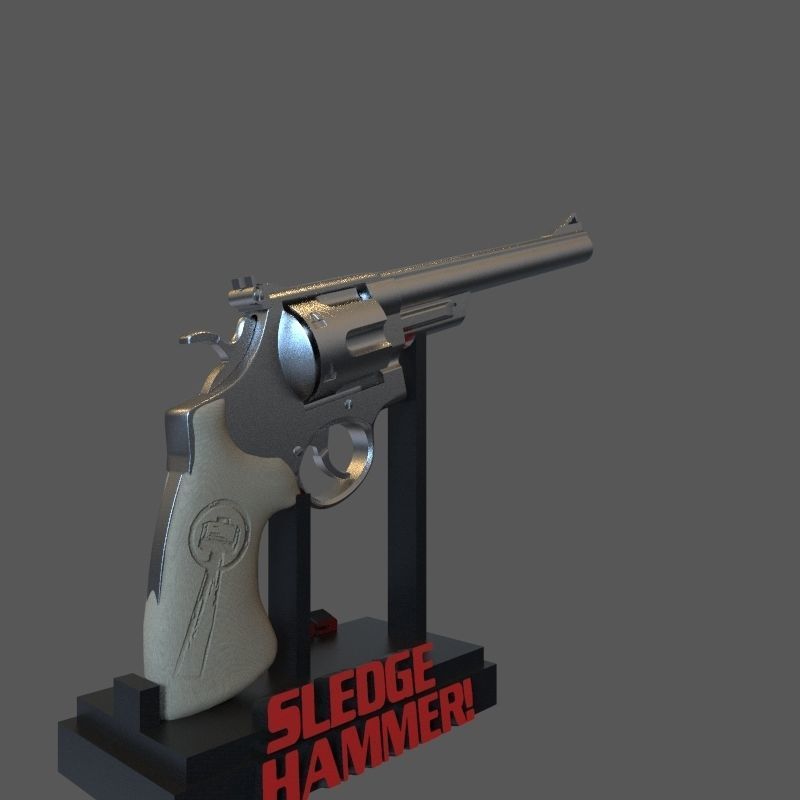 Sledge Hammer 3D print model_23