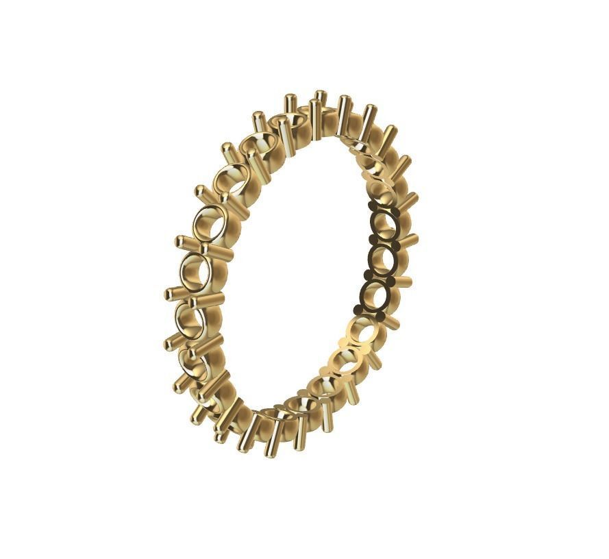Eternity ring Size 19 EU  3D print model_5