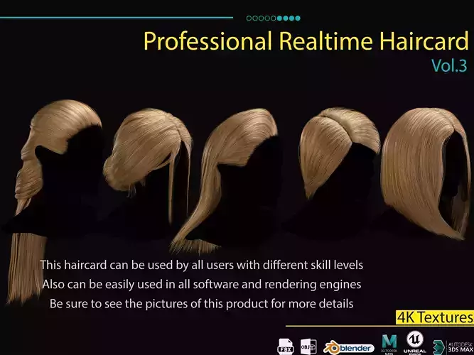 Professional Realtime Haircard Vol 3