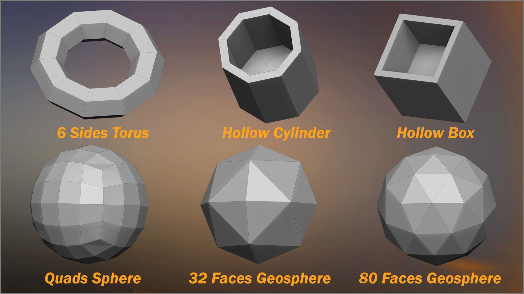 Power Primitives Add-on For Blender 3D model_9