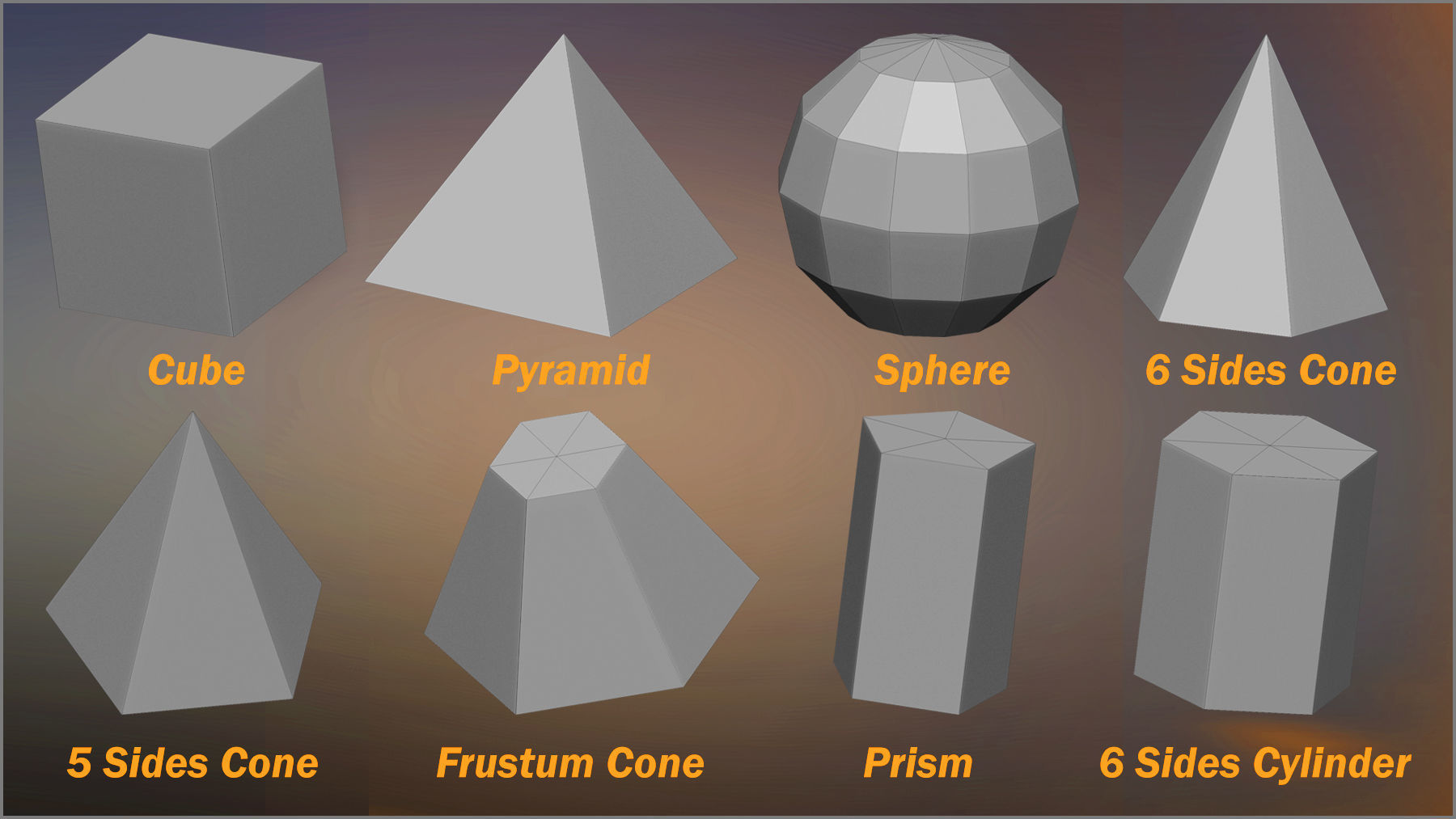 Power Primitives Add-on For Blender 3D model_6