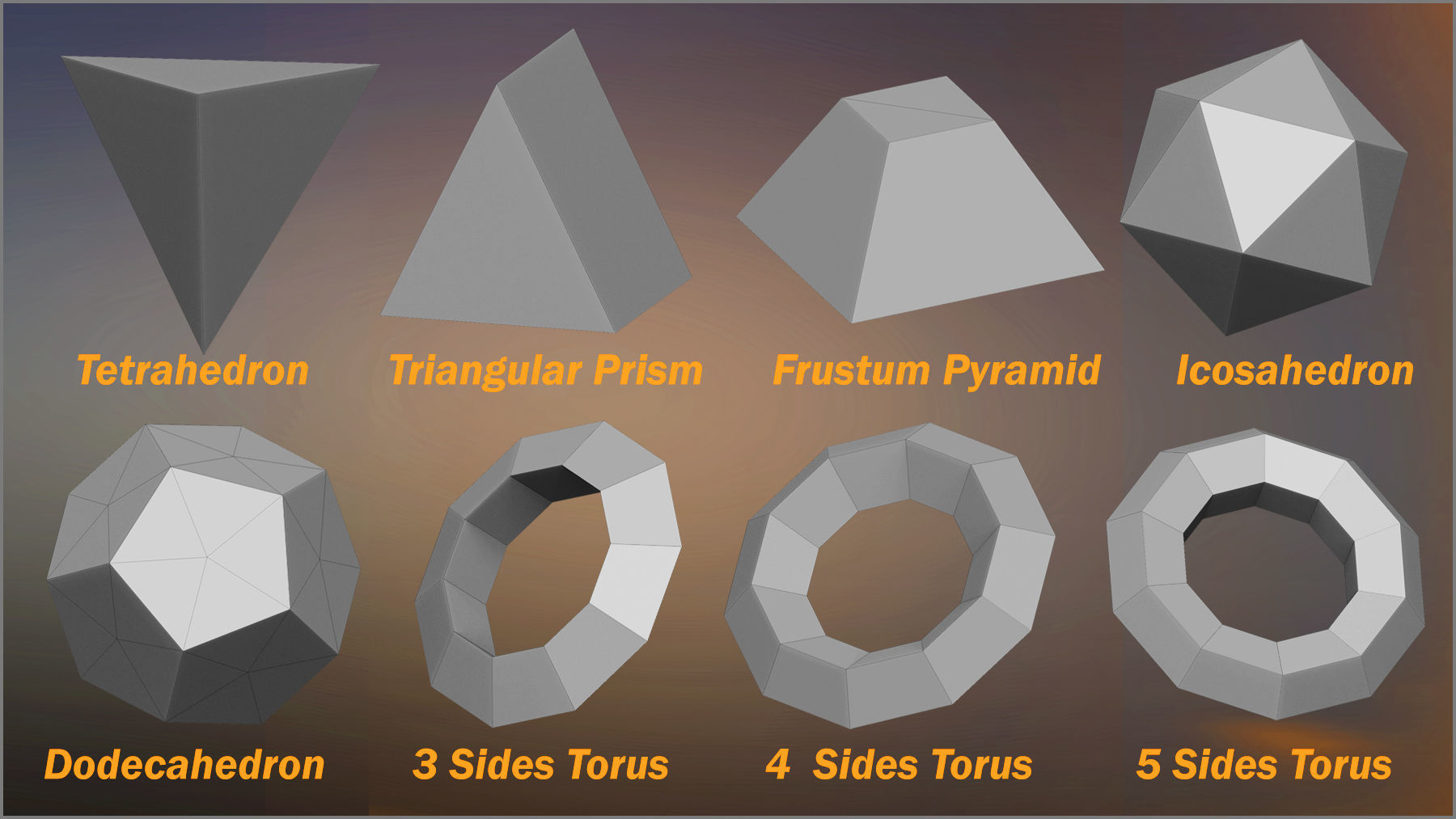 Power Primitives Add-on For Blender 3D model_8