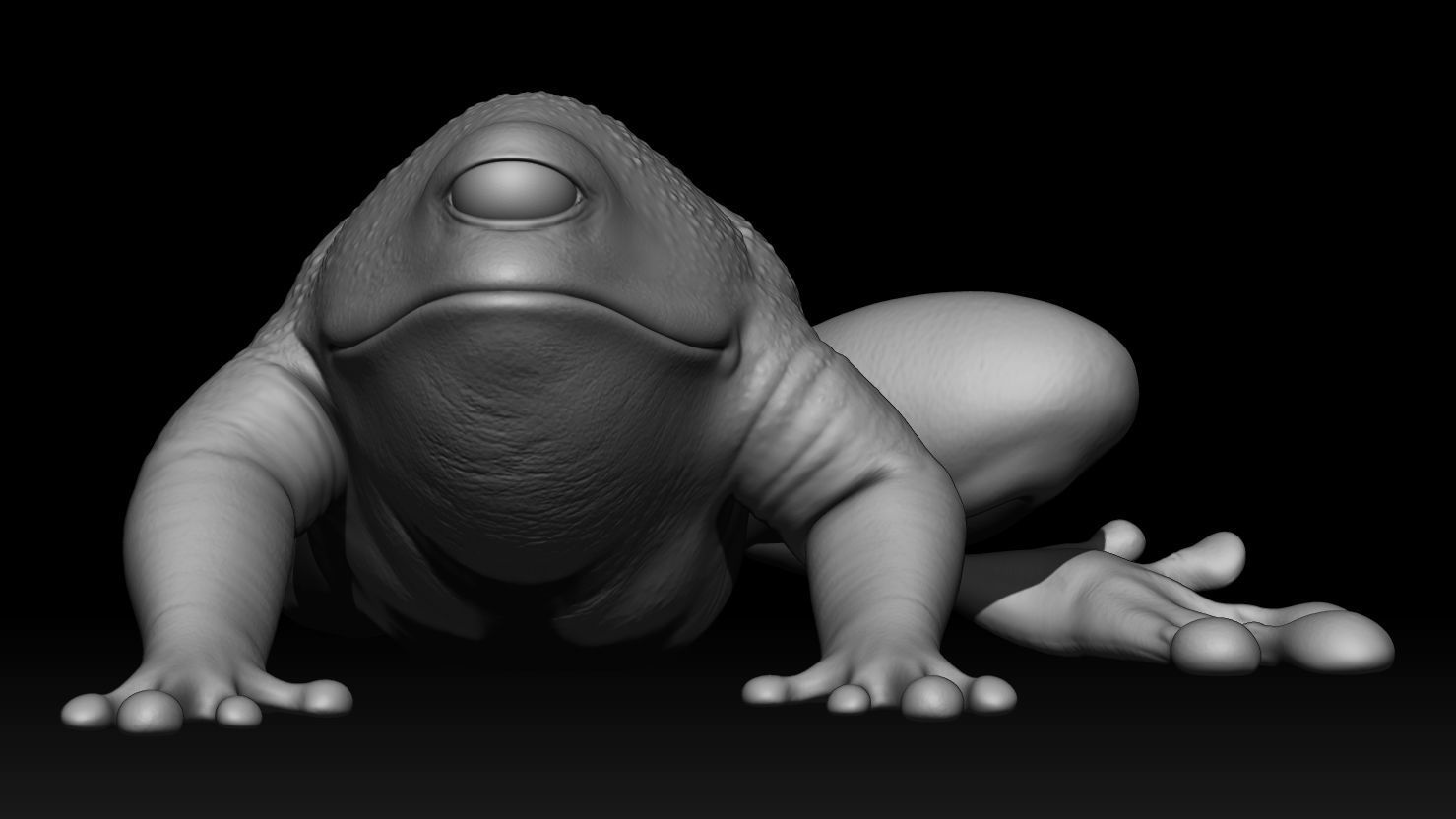 3D PRINTABLE SORGAN FROG TWO PACK THE MANDALORIAN 3D print model_6