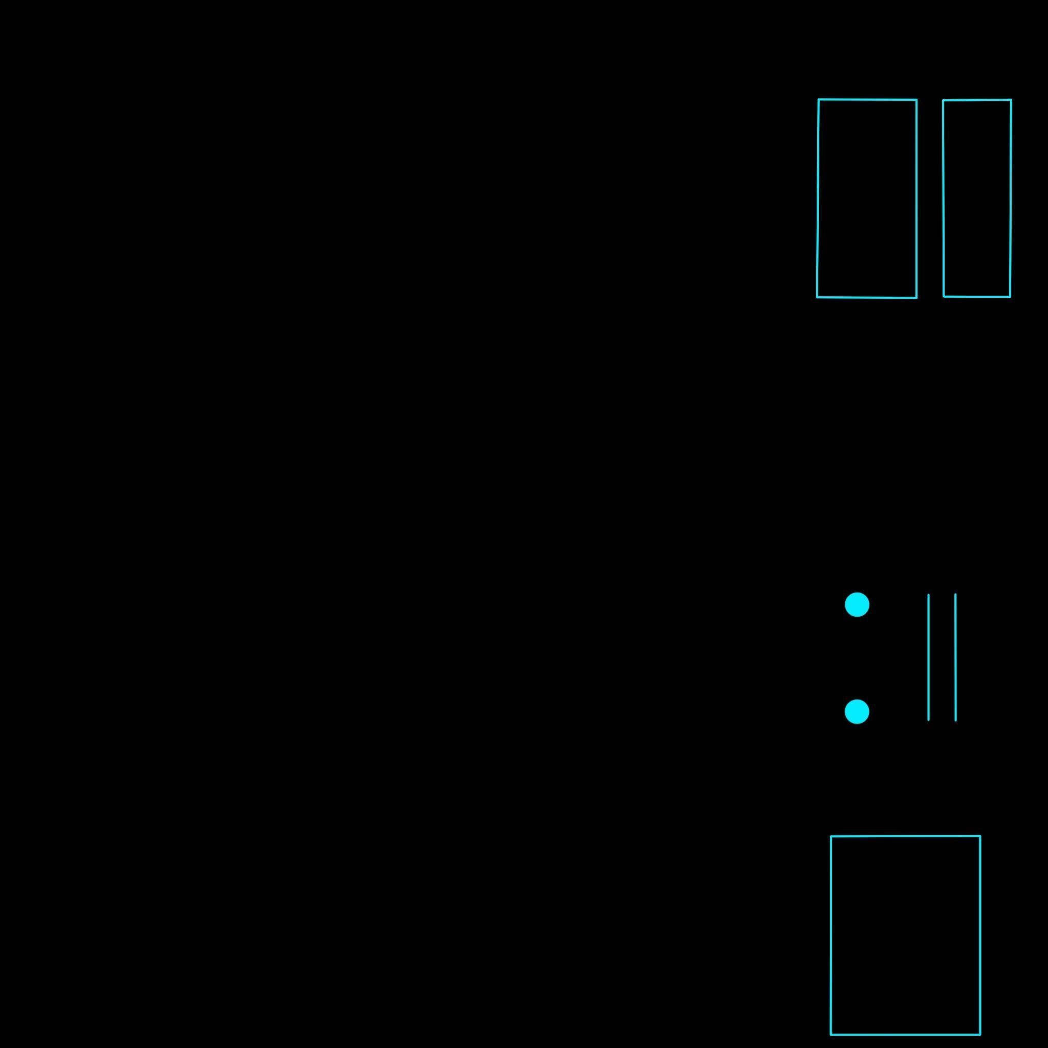 Sci-fi table desk type 2 Low-poly 3D model_10