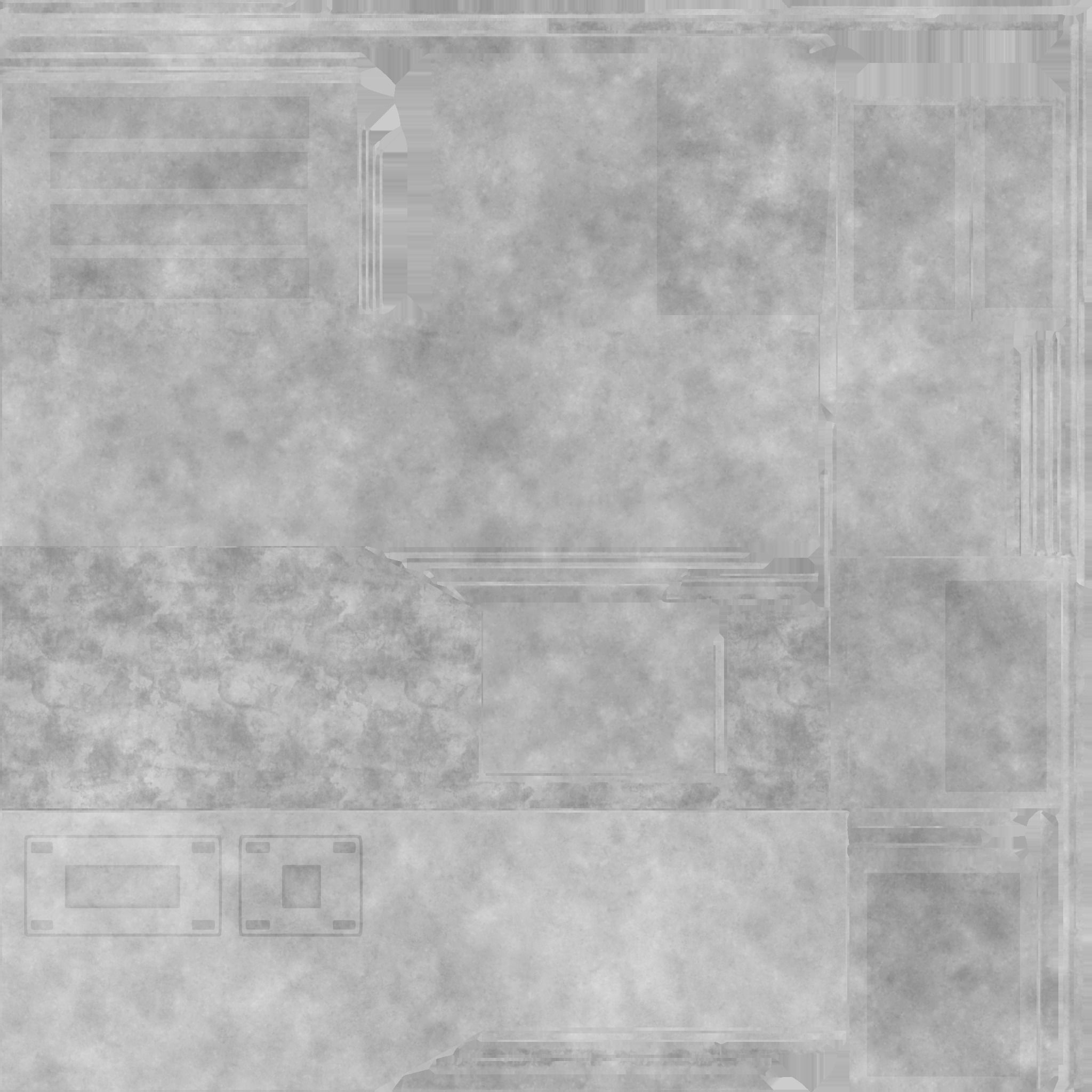 Sci-fi table desk type 2 Low-poly 3D model_12