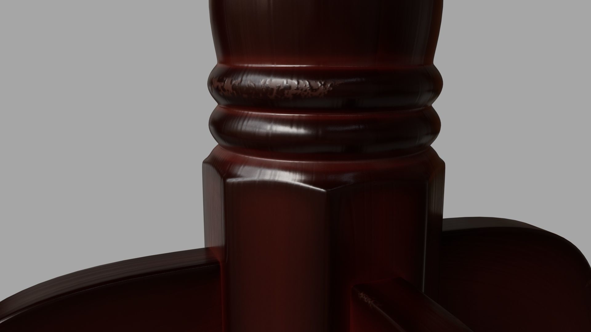 Fantasy Table Low-poly 3D model_4