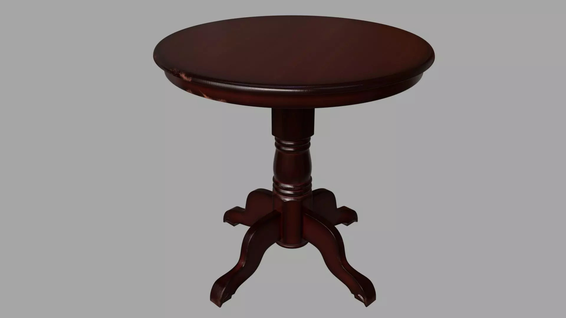Fantasy Table Low-poly 3D model_0
