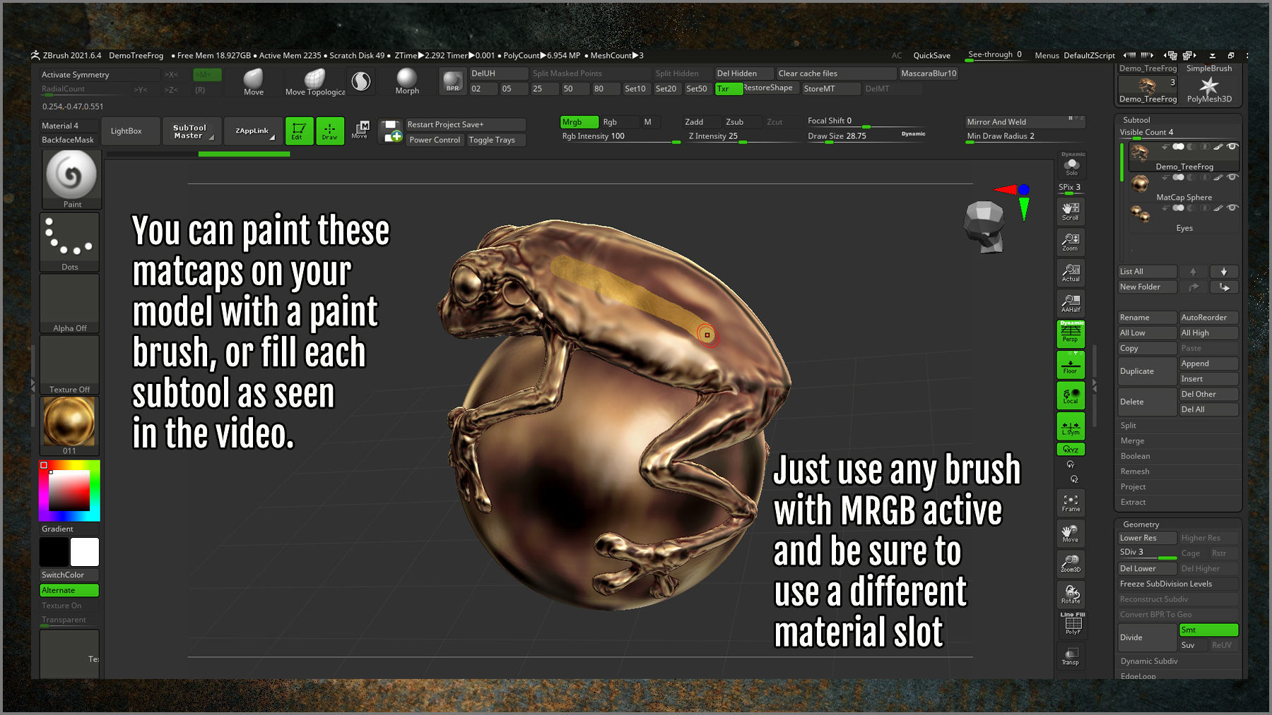 Matcaps Megapack 100 Metals For ZBrush Texture_3