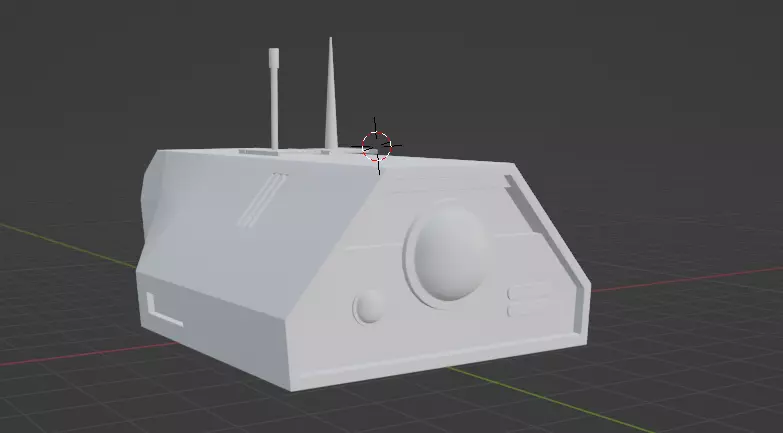 Robot Head 3D model_0