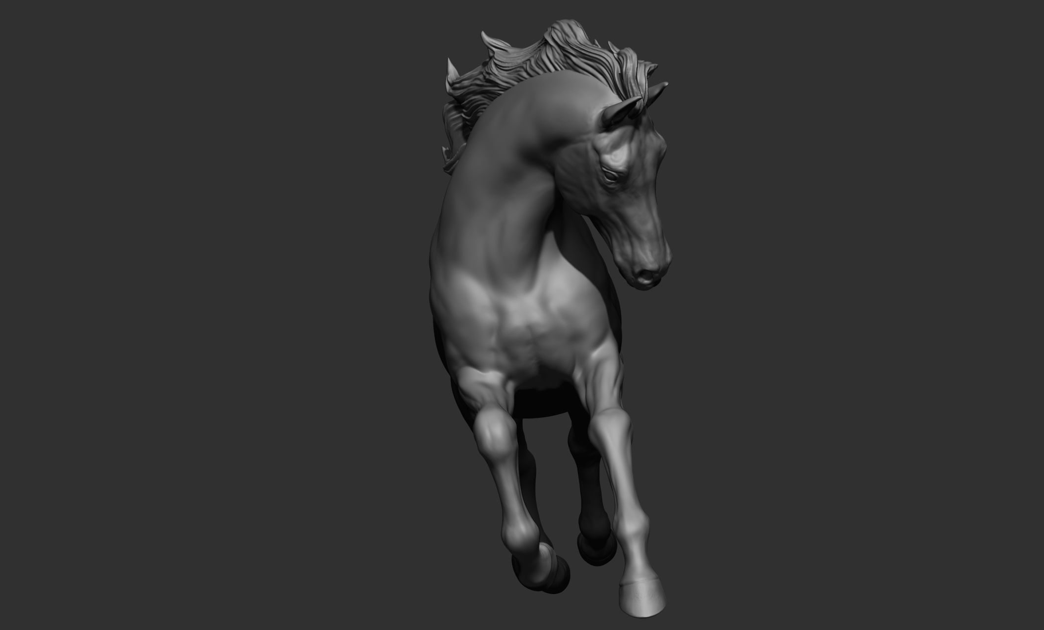 18 horse poses 3D model_38