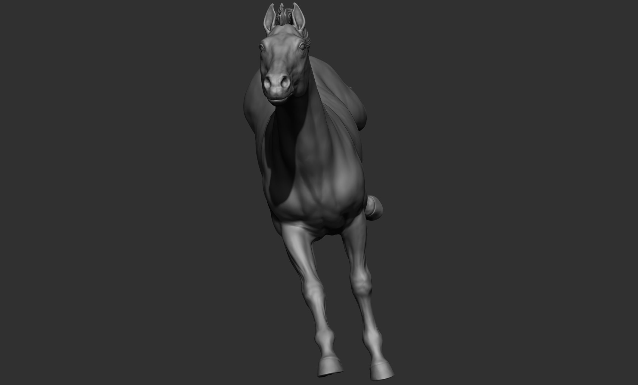 18 horse poses 3D model_48