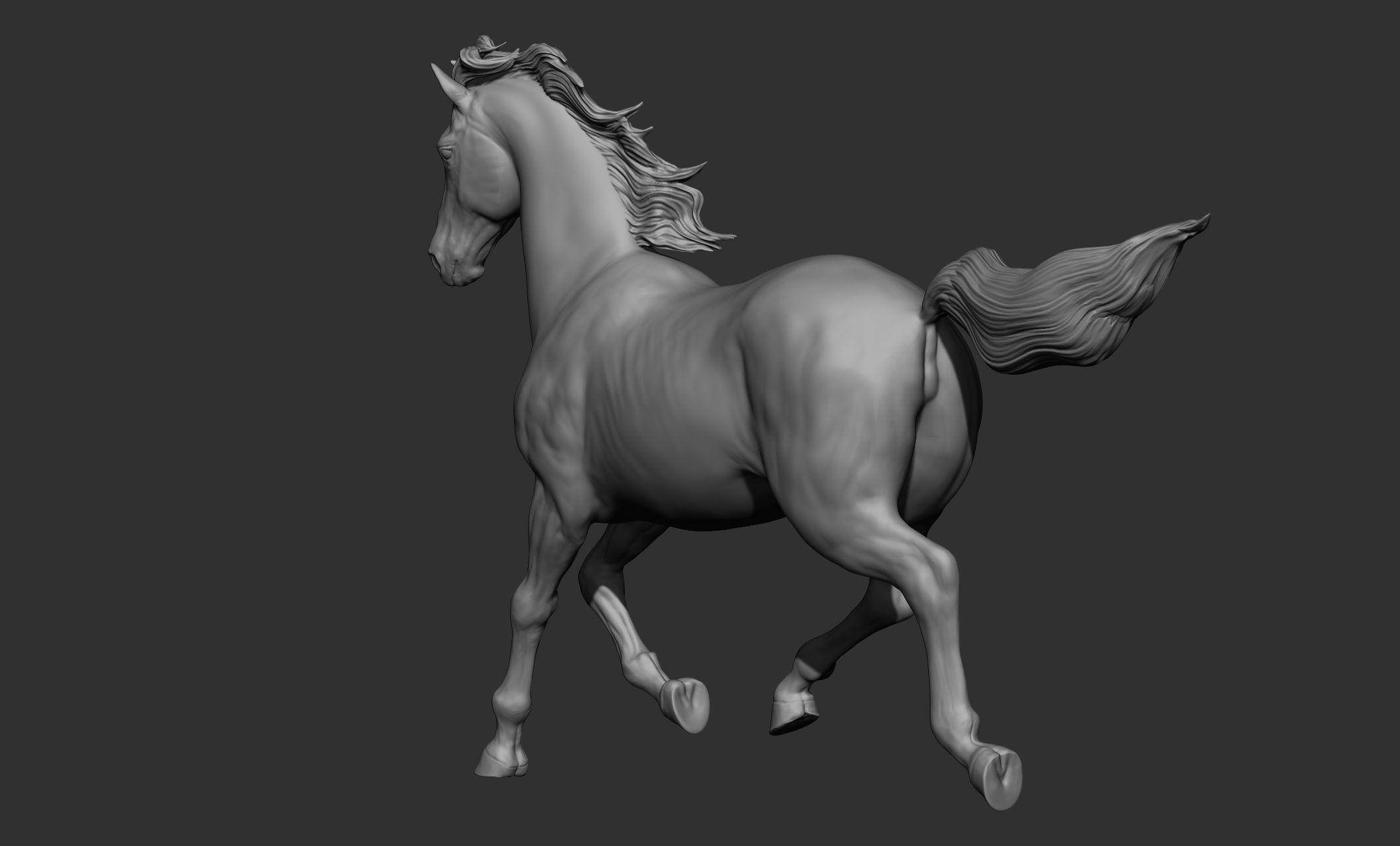 18 horse poses 3D model_19