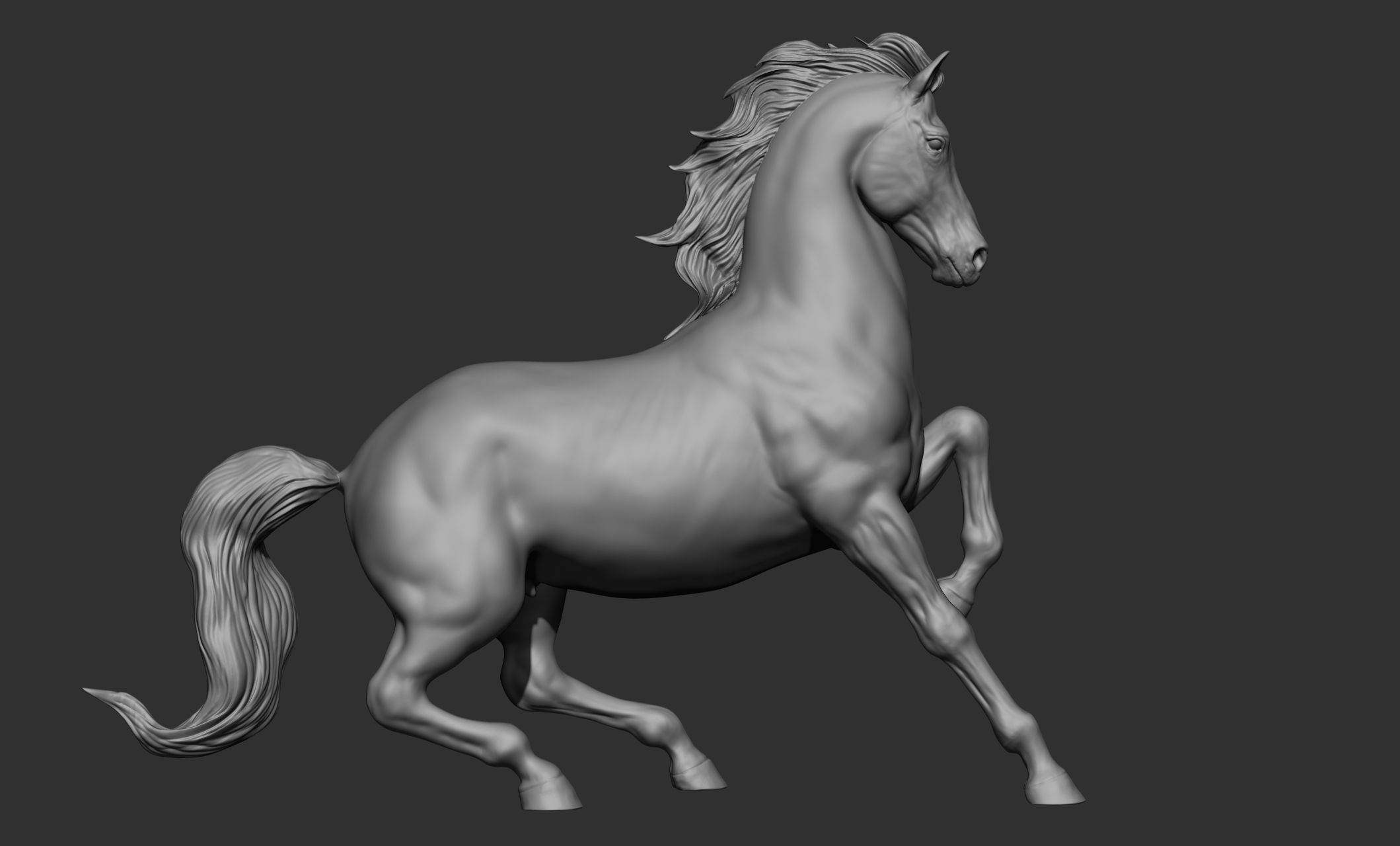 18 horse poses 3D model_78