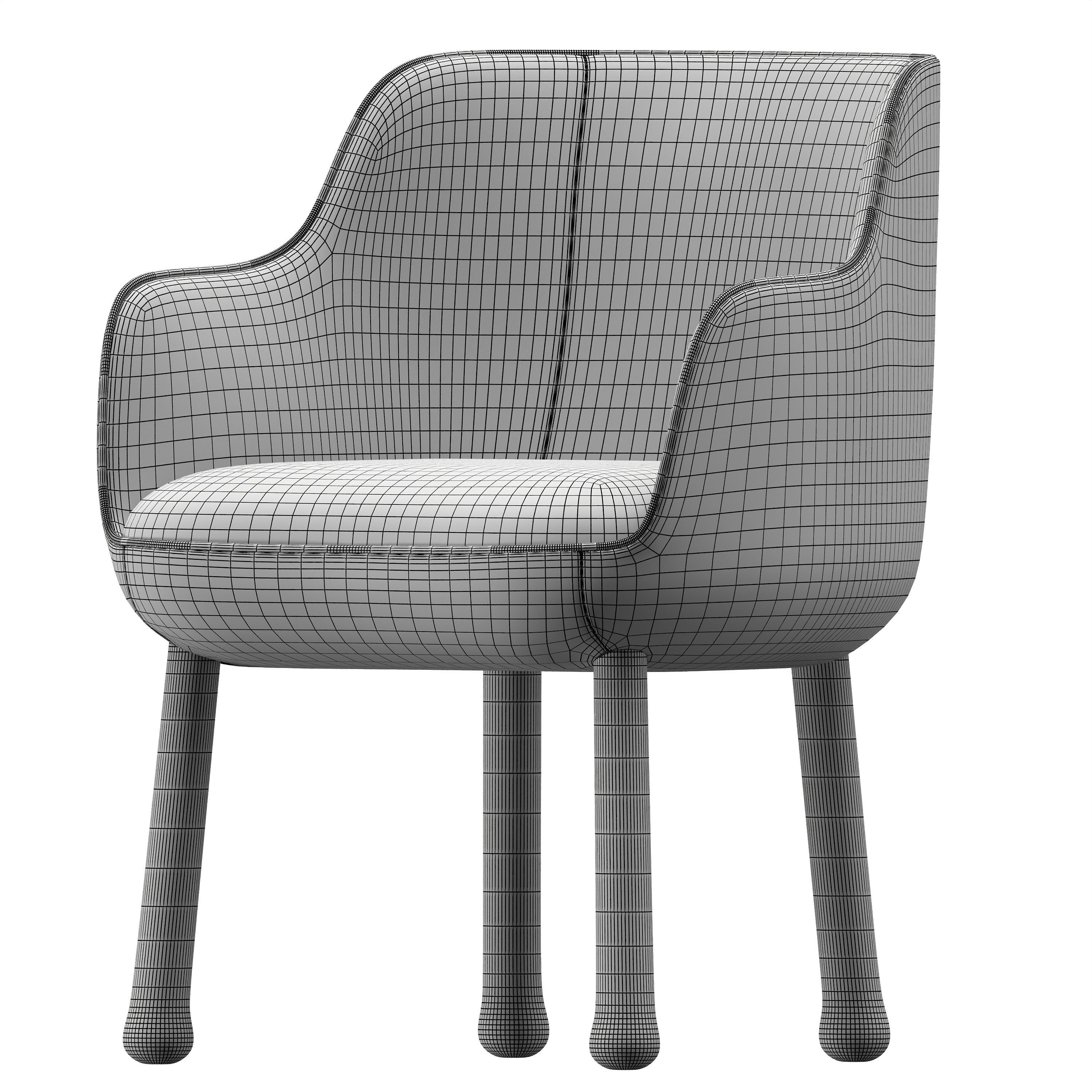 ROZY Chair 3D model_2