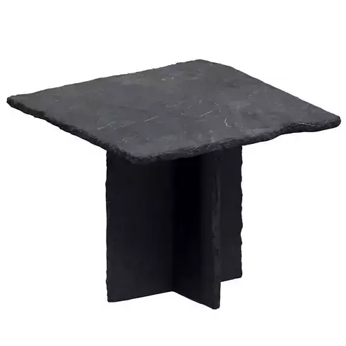 Primitive Slate Square Table Last