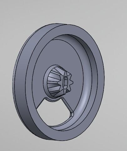 Adjustable Grinder  3D print model_5