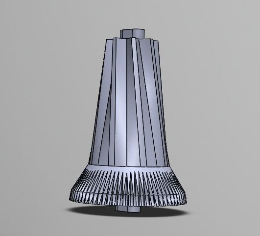 Adjustable Grinder  3D print model_3