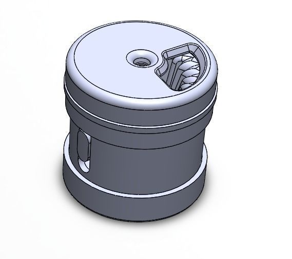 Adjustable Grinder  3D print model_6