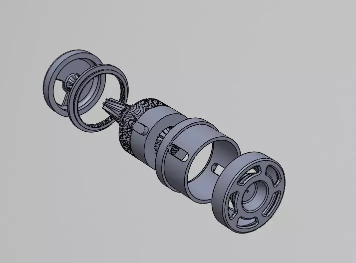 Adjustable Grinder  3D print model_0