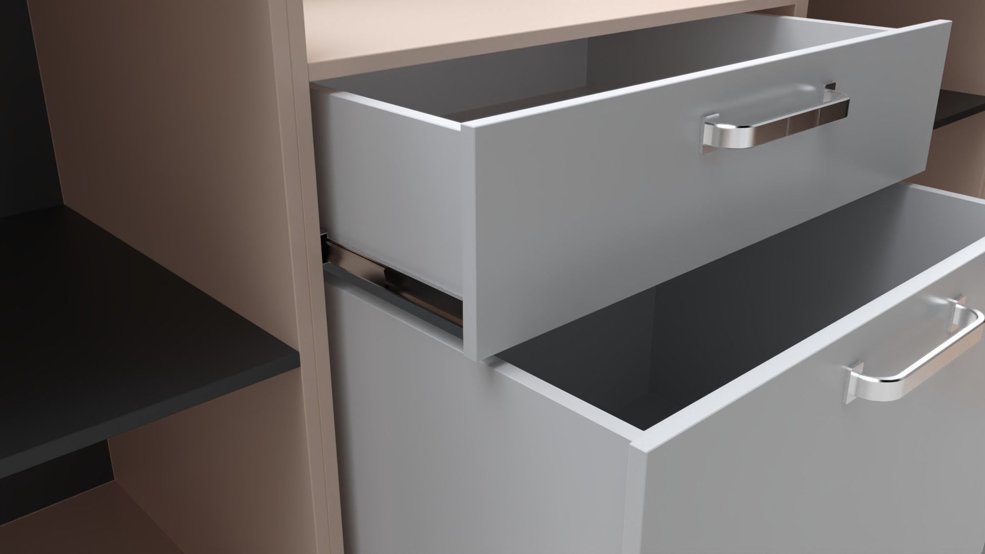 Counter Cashier Modules 2 3D model_8