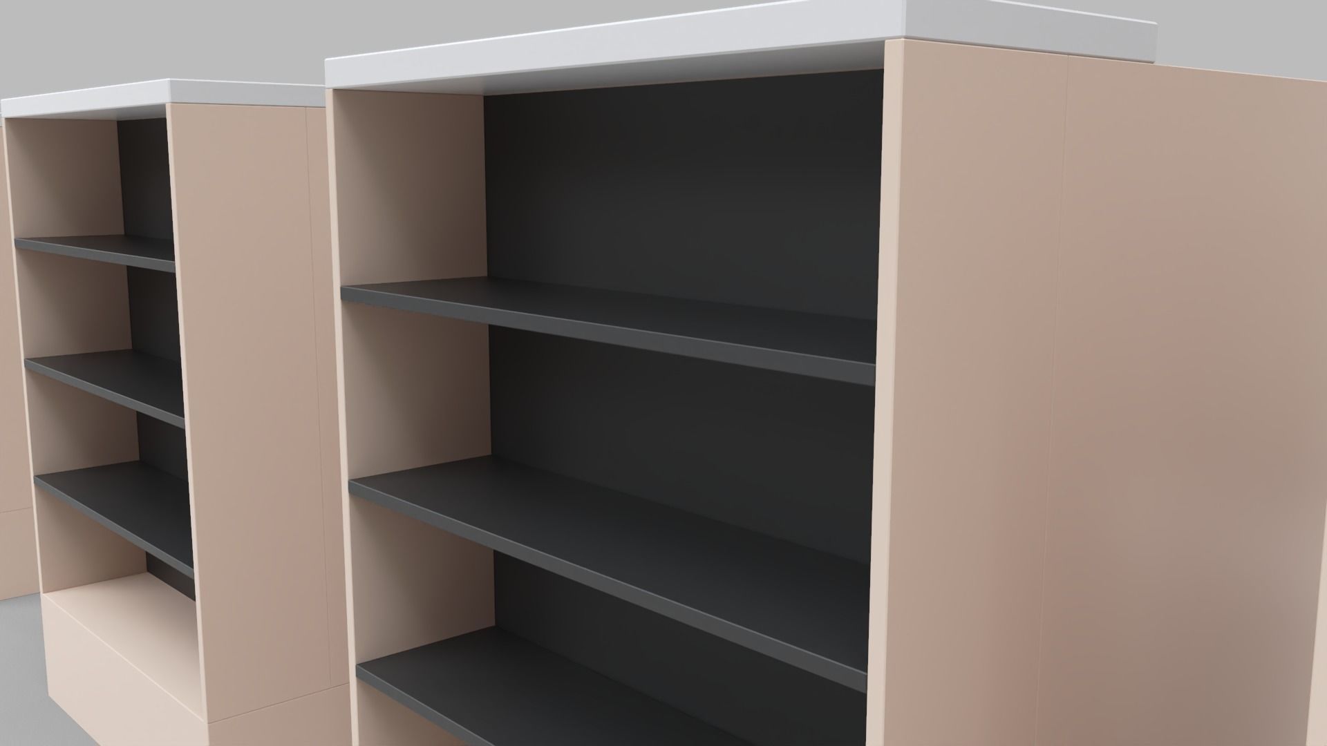 Counter Cashier Modules 2 3D model_9