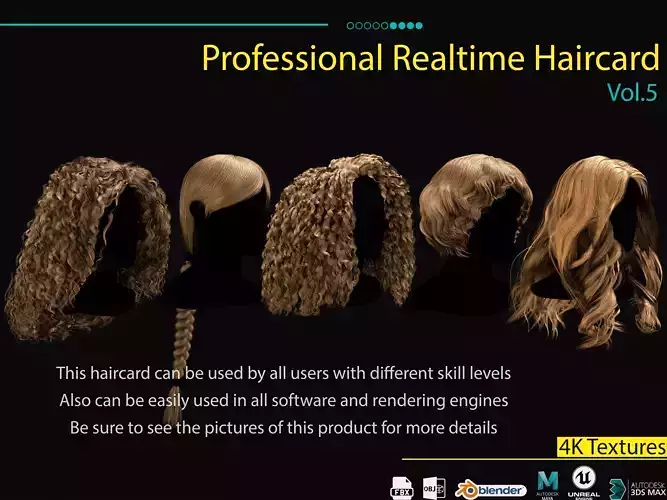 Professional Realtime Haircard Vol 5