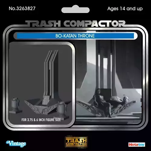 Star Wars Inspired BoKatan Throne and Urn Various Figure Scales