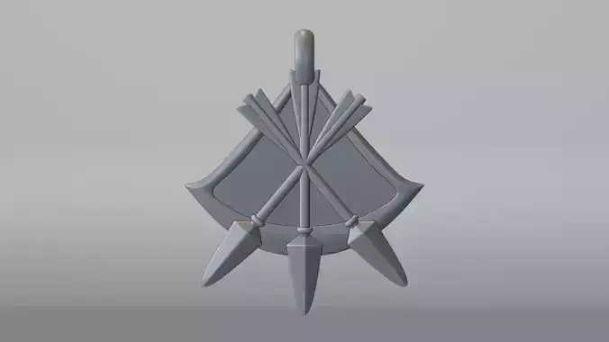 Arrows Sting Talisman Elden Ring low details for cosplay 3D print model