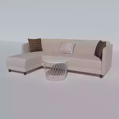 sofa mebel 3D model